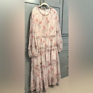 Ivy City Co. - Geneva Dress in Mauve Floral -Size 3x